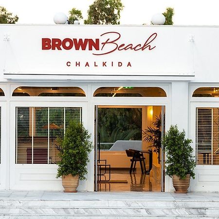 Brown Beach Chalkís 外观 照片